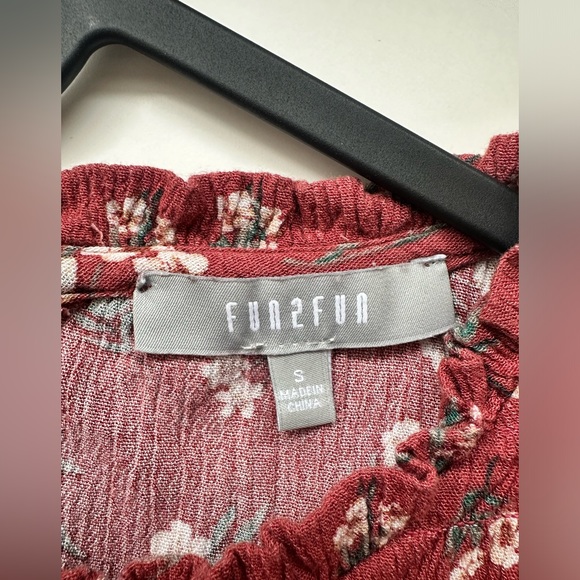 Fun2fun Floral Pink Blouse - Picture 4 of 6